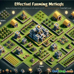 Effective farming strategies during TH10 to TH14