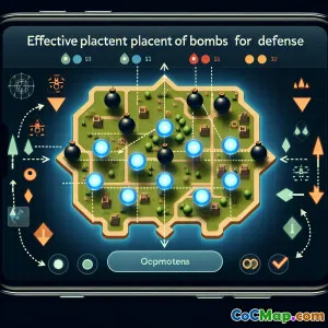 Strategi Penempatan Efektif untuk Bom dalam Clash of Clans