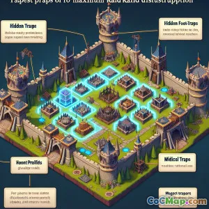 Effektiv fällplacering för maximal raidstörning