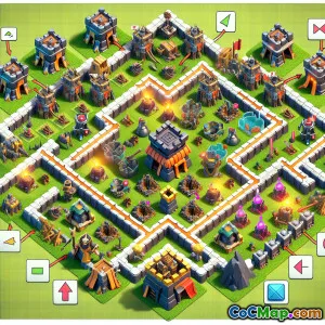 Effective Trap Placement Strategies in Clash of Clans
