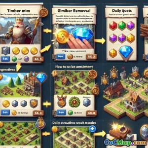 클래시 오브 클랜에서 돈을 쓰지 않고 보석을 버는 전문가 팁