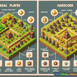 Farming Strategies for Casual vs Hardcore Players