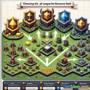 Farming Tips: How to Choose the Best League for Resource Raids