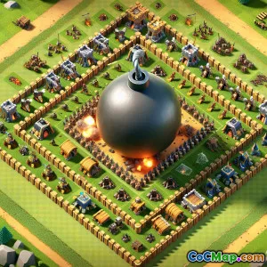 Giant Bomb Strategies for Offensive and Defensive Play