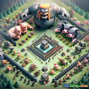 GoHo vs. Hybrid: Which Attack Wins More at TH10?