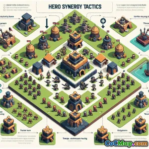 Táticas de Sinergia de Heróis para Novos Jogadores de Clash of Clans