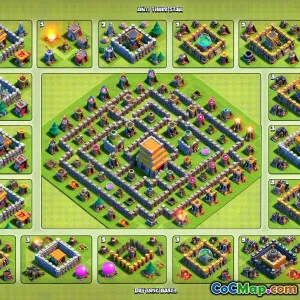 How to Build Anti 3 Star Bases for Every Town Hall Level