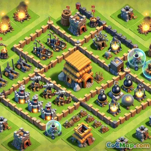 كيفية استخدام القنابل بفعالية لتحقيق أقصى ضرر في تصاميم الدفاع