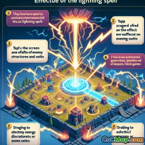 Hvordan bruke lynets spell i Clash of Clans effektivt