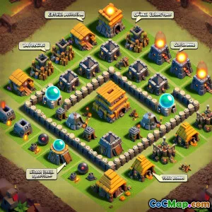 Hur man strategiskt placerar bomber för maximalt försvar i Clash of Clans