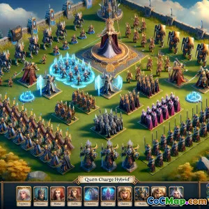 Hybrid Attack: How to Plan the Perfect Queen Charge Hybrid