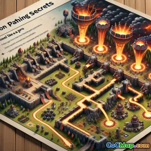 Lavaloon Pathing Secrets: Funnel Like a Pro for Maximum Destruction