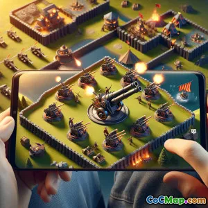 Maximizing Cannon Effectiveness in Clash of Clans