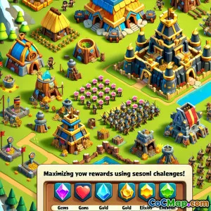 Максимизация наград в сезонных испытаниях Clash of Clans