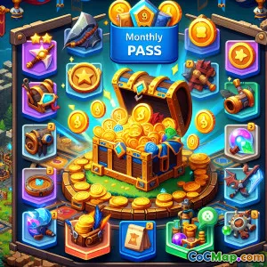 Ежемесячный пропуск: как максимально использовать награды в Clash of Clans