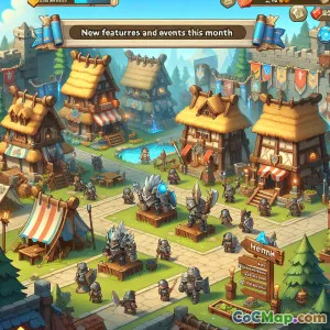 ახალი თვისებები Clash of Clans Events– ში ამ თვეში