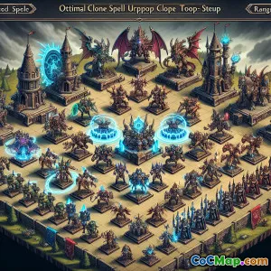 Optimal klon stavetroppoppsett for Clash of Clans