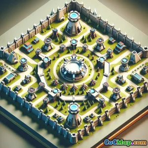 Optimizing Archer Tower Coverage in Base Design