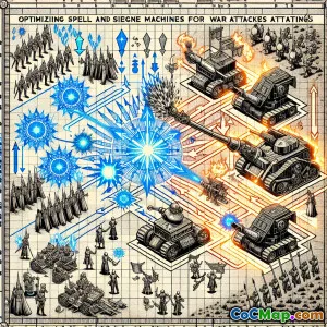 Optimizing Spell and Siege Machine Pairings for War Attacks