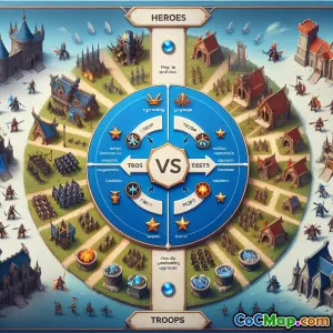 Should You Upgrade Heroes or Troops First? Pros and Cons Explained