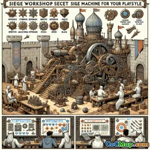 Siege Workshop Secrets: Unlocking the Right Siege Machine for Your Playstyle