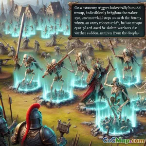 Skelettfällor: förvirrande och distraherande fiendens trupper