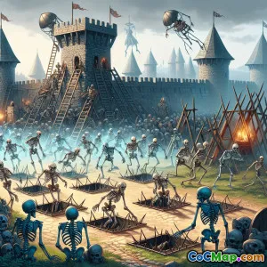 Skeleton Traps: Decoys That Turn Defense Into Victory