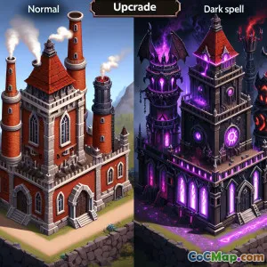 Spell Factory vs. Dark Spell Factory: Upgrade Timing Insights