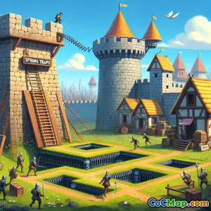 Spring Trap Placement Tips för att överraska angripare