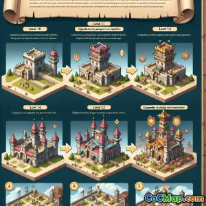 Step by step hero upgrade guide from Town Hall 10 to 14