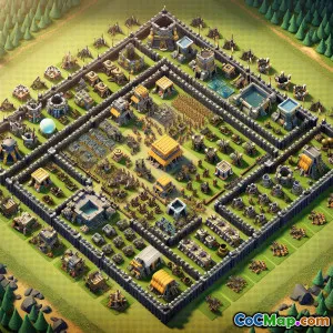 Strategic Placement of Offensive Buildings for War Success