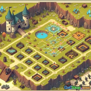 Strategic Placement of Spring Traps to Halt Enemy Progress