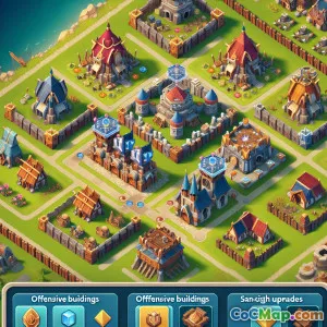 Lập Kế Hoạch Chiến Thuật cho Nâng Cấp Công Trình Tấn Công