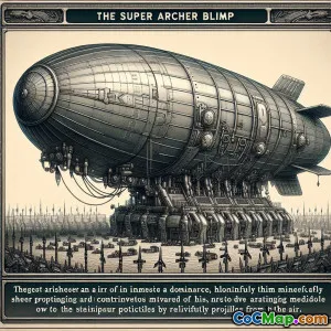 Super Archer Blimp: Precision Air Drop for Maximum Damage