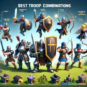 Лучшие сочетания войск в Clash of Clans