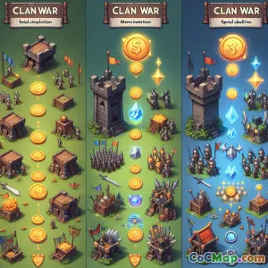 Vývoj odměn a pobídek klanu válečných