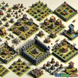 Topp defensiva layouter för byggare bas framgång