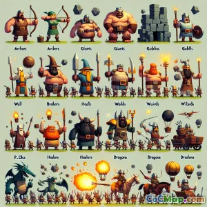 Înțelegerea rolurilor de trupe în ciocnirea clanurilor