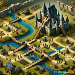 Använda fällor för att kontrollera fiendens truppvägar