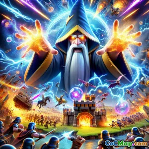 Wizard Wonders: Splash Damage Domination in Clan War Attacks