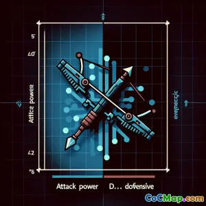 X Bow -användning: Attack Power vs. Defensive Täckning