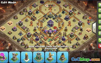 TH15 Base Layouts: Home, Trophy, War #30639
