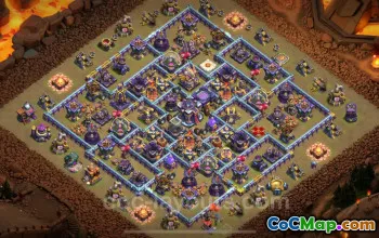 Best Anti 2 Star TH15 War Base - Legend League Copy #26207