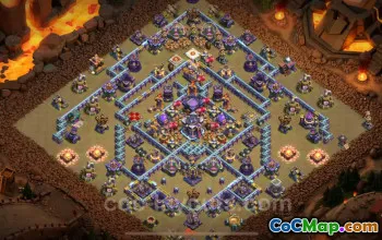 Best Anti 2 Star TH15 War Base & Link - Clash of Clans #22048