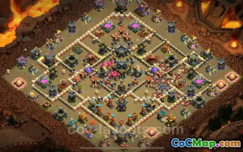 Best Anti 2 Star TH17 War Base 2025 - Clash of Clans #26690