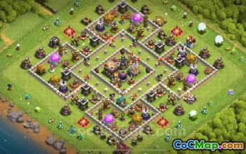 Best Anti 2 Stars TH11 Base for Legend League 2025 #20174
