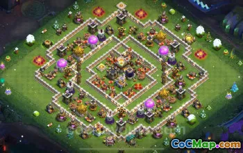 Best Anti 2 Stars TH11 Base for Legend League - Clash of Clans #20182