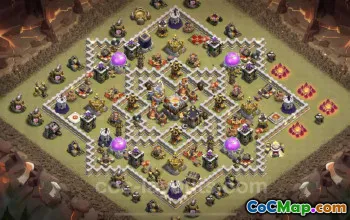 Best Anti 2 Stars TH11 War Base - Legend League Copy #20189