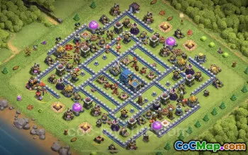 Best Anti 2 Stars TH12 Base Copy | Clash of Clans #25606