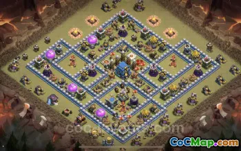 Best Anti 2 Stars TH12 Base for Legend League - Clash of Clans #20627